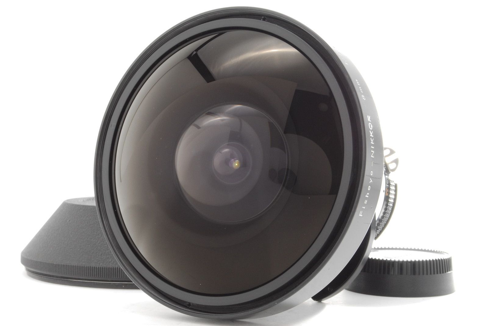 レア【美品 保障付 動作確認済】Nikon ニコン Ai-s Fisheye Nikkor 8mm f/2.8 フィッシュアイ MF 広角 単焦点レンズ #V2587