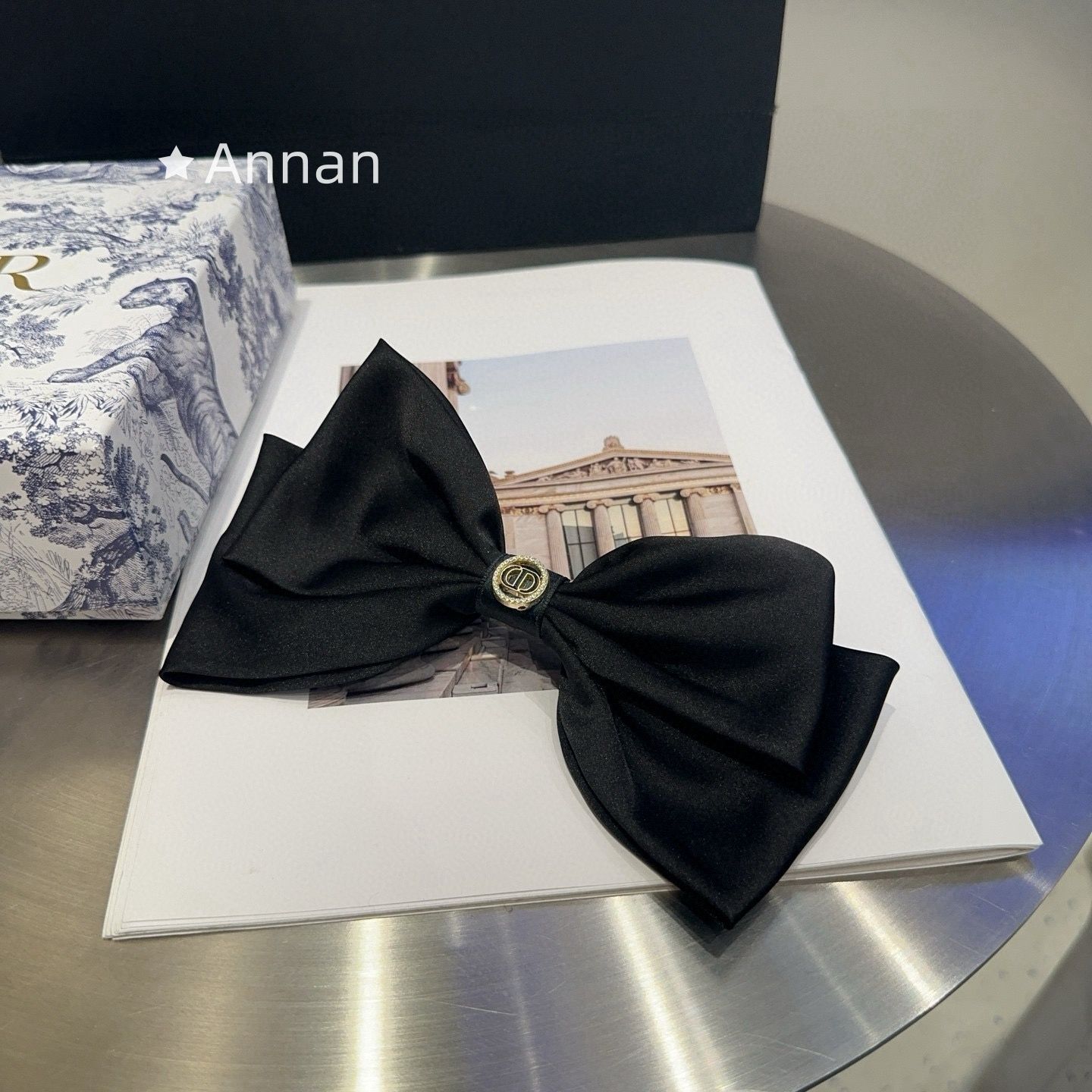 付属付 限定品★★ 人気商品新品 Christian Dior クリスチャン ディオール ヘアピン ヘアクリップ バレッタ レディース