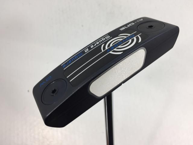 返品OK 【中古ゴルフクラブ】【超美品】オデッセイ Ai-ONE SQUARE 2 SQUARE (スクエア2スクエア) DOUBLE WIDE パター 2025 STROKE LAB(ストローク ラボ) 90 シャフト パター