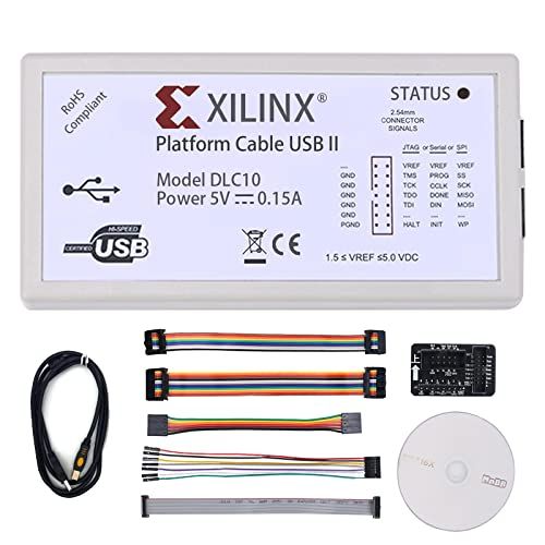 Xilinx JTAG開発ツール JTAG-SMT2 コンパイラ 互換性 DLC10 プログラミングキット XILINX Platform Cable USB FPGA CPLD in-Circuit Debugger Replace DLC a0fefc17