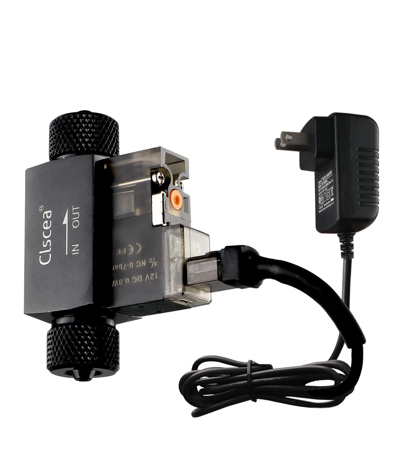 クレシー AC120-JP 水槽水草用 小型電磁弁 アクアリウム CO2用電磁弁 水草育成 小型軽量 低発熱 高耐久kk 5f17718d