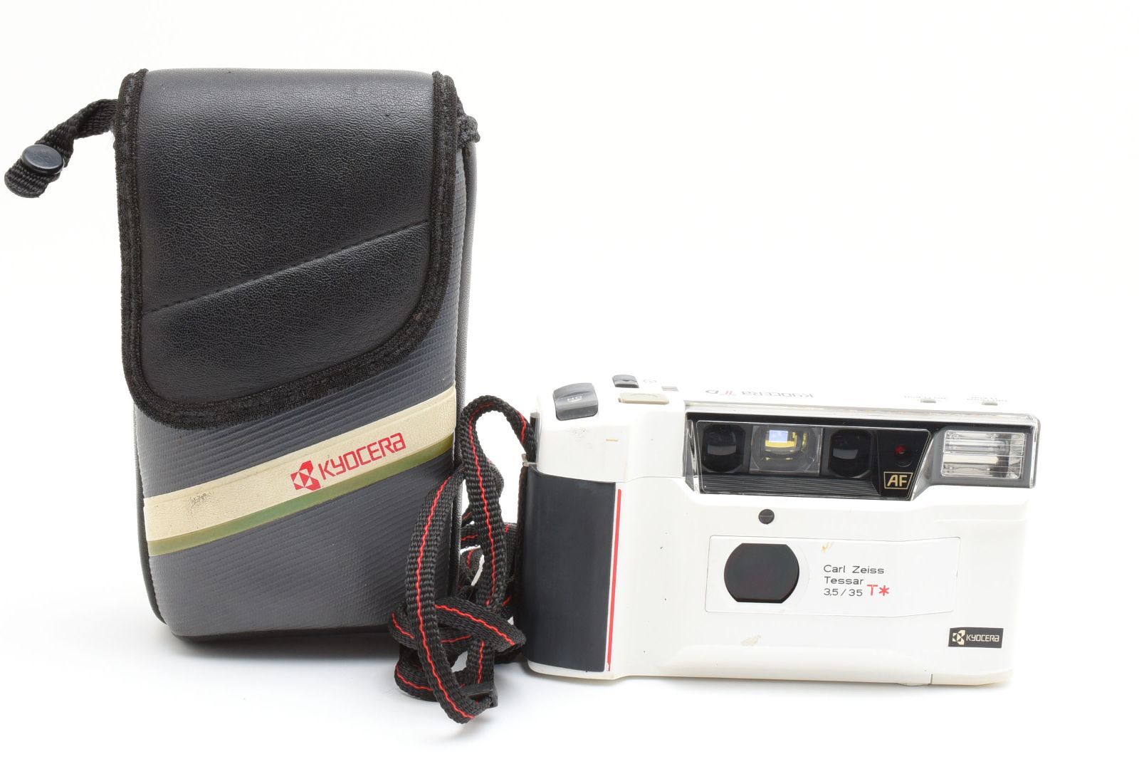 良品] 完動 KYOCERA TD Carl Zeiss Tessar 35mm F3.5 T コンパクト