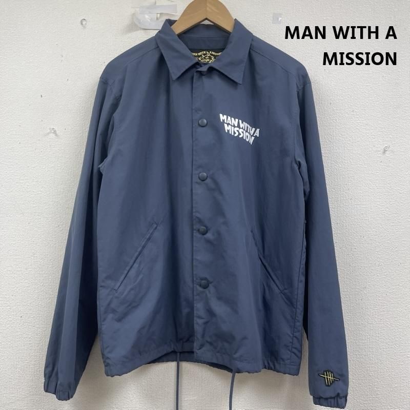古着 MAN WITH A MISSION 両面 プリント ナイロン ジャケット メンズ 表記無し ISItems【USED】【古着】【中古】50158813
