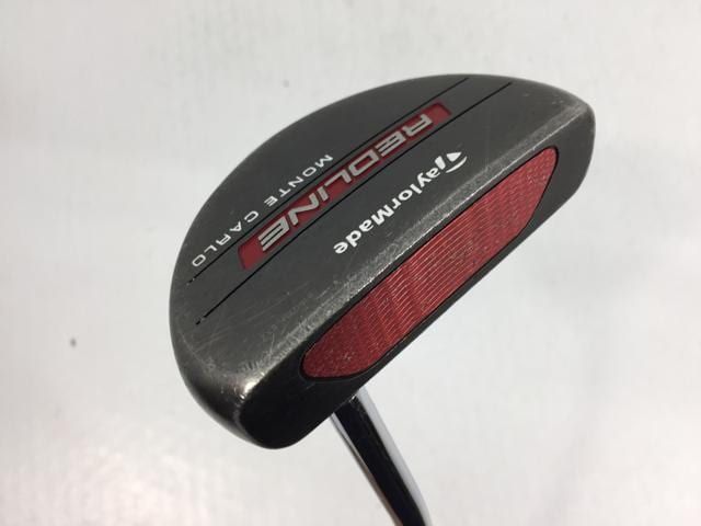 返品OK 【中古ゴルフクラブ】テーラーメイド REDLINE(レッドライン) モンテカルロ パター 2018 オリジナルスチール パター
