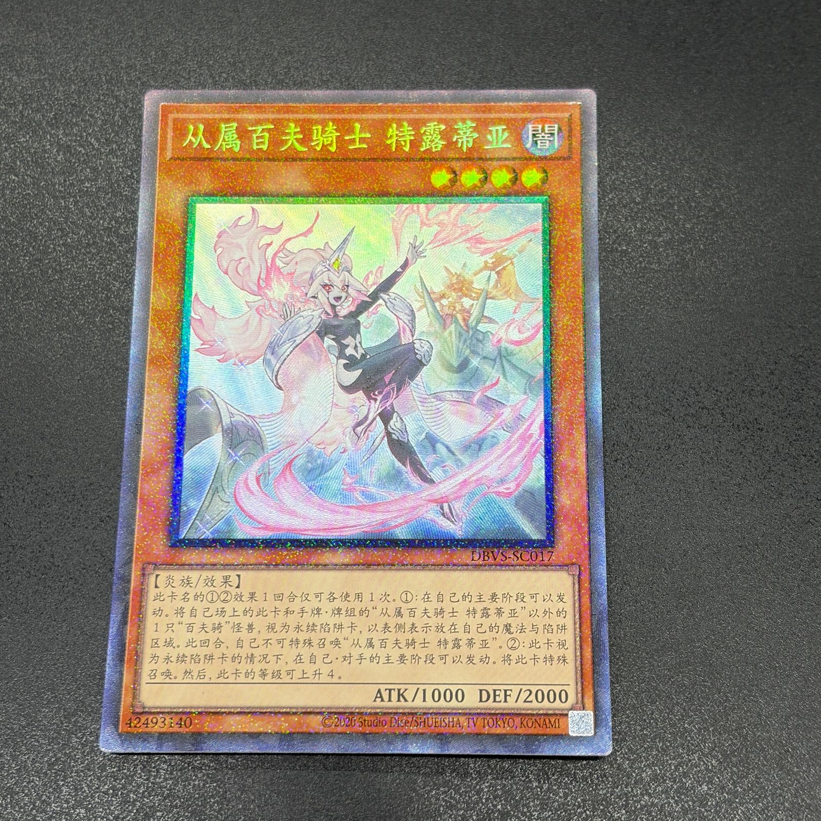 遊戯王　従騎士トゥルーデア/コレクターズ/中国語 A