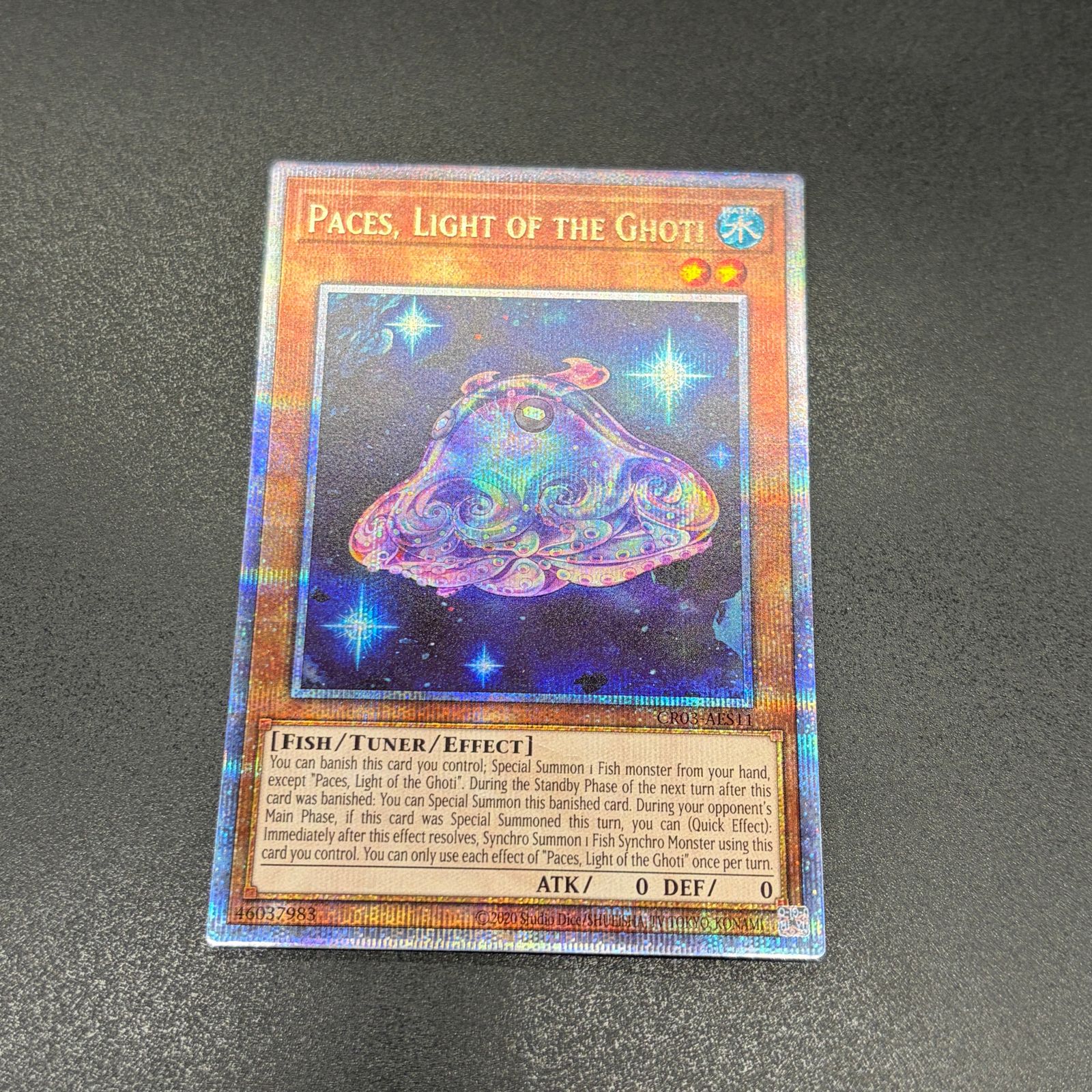 遊戯王　ゴーティスの灯ペイシス/クオシク/英語/泰亜版 A