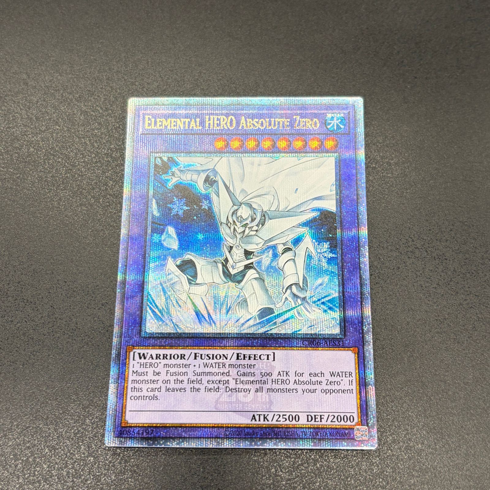 遊戯王 E・HERO アブソルートZero/クオシク/英語/泰亜版 A