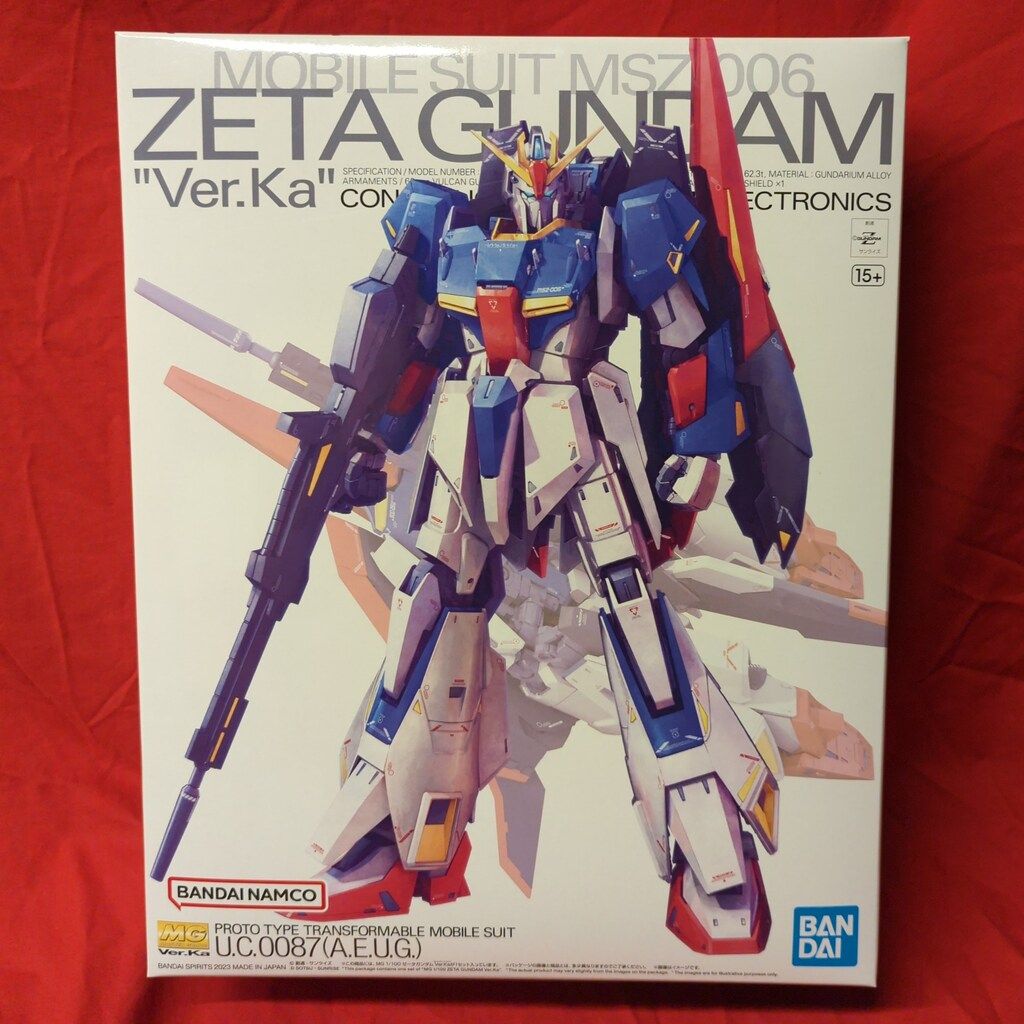 BANDAI SPIRITS MG 1/100 機動戦士Zガンダム ゼータガンダム Ver.Ka