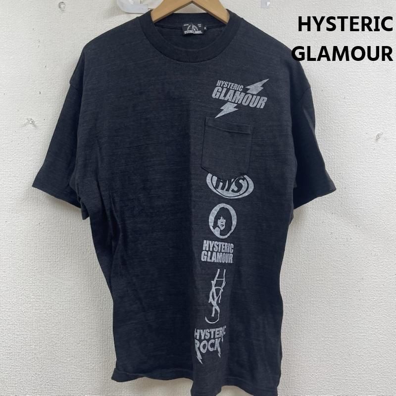 ヒステリックグラマー SCRATCH LINE オーバー サイズ グラフィック プリント Tシャツ メンズ M ISItems【USED】【古着】【中古】50158818