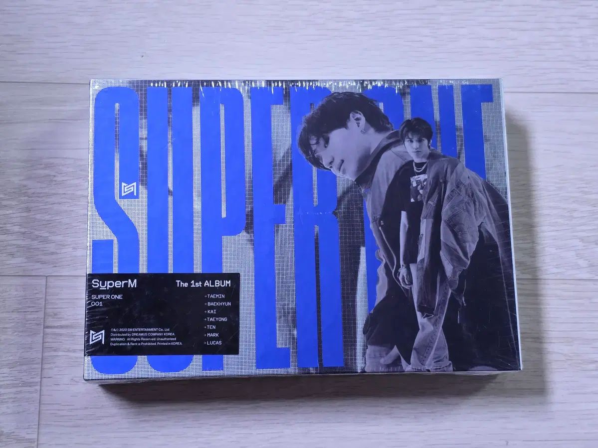 (未開封)SuperM - 1st Album Super One テヨンVer アルバム 在庫1枚