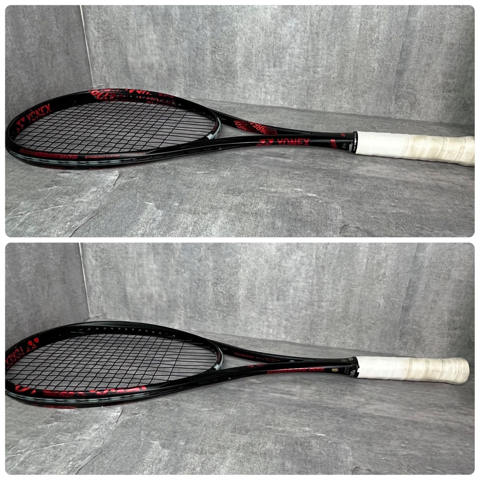 美品 YONEX ヨネックス GEOBREAK 80S ジオブレイク G1 グリップ1 UL1 