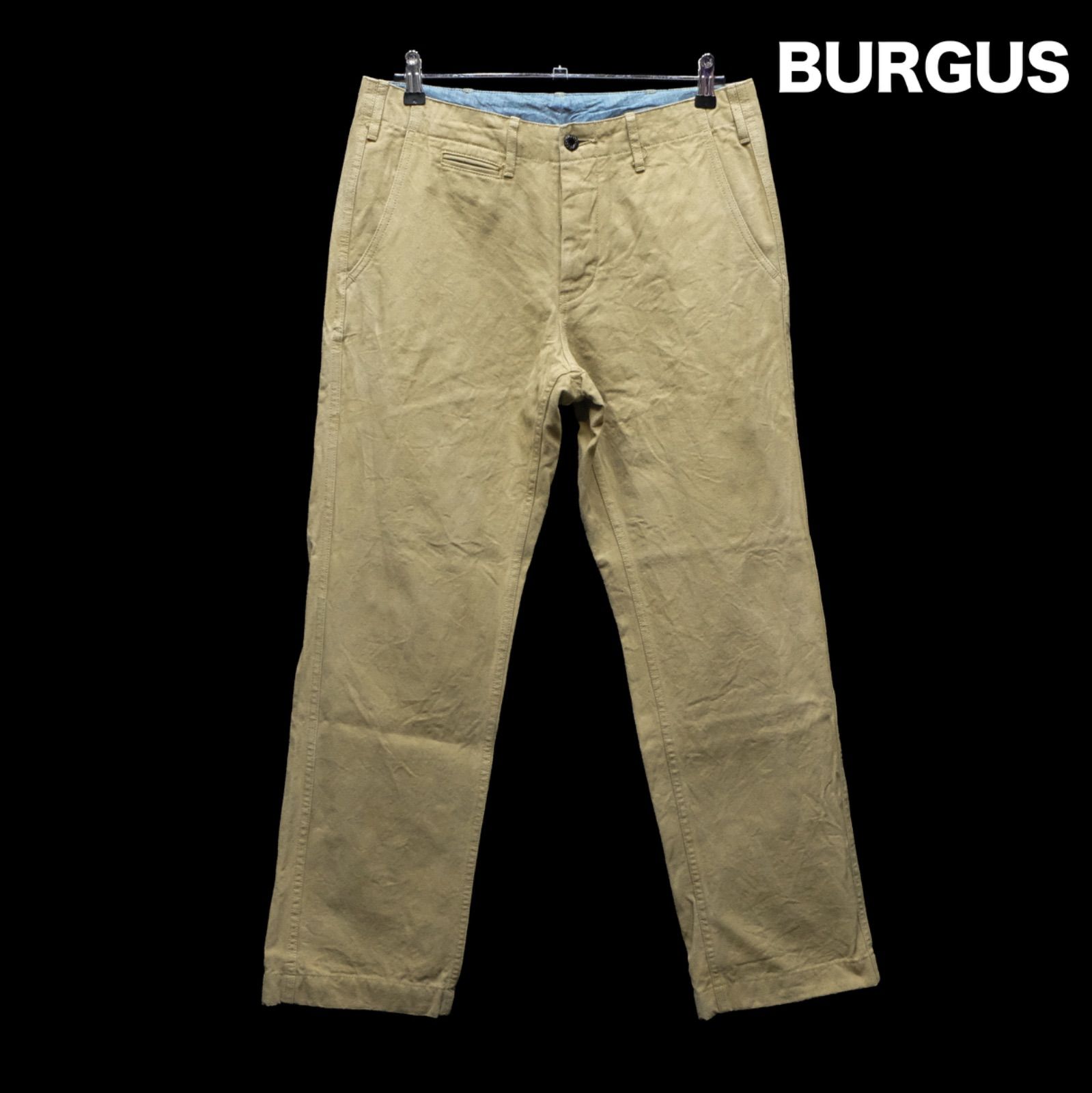 Burgus PLUS Lot.405 Oxford Trousers W32 バーガスプラス ヒノヤ オックスフォード トラウザーズ チノパン 7,644円
