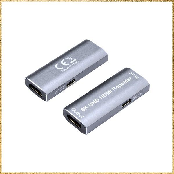 ☆彡送料無料でお届け☆彡 Bytecc 8K HDMIリピーター、HDMI2.1アンプエクステンダー、8K HDMI信号ブースター、オーディオフォーマットDTS-HD/Dolby true hd/DTS/Dolby-ac3/DSDをサポート （HM21-REP