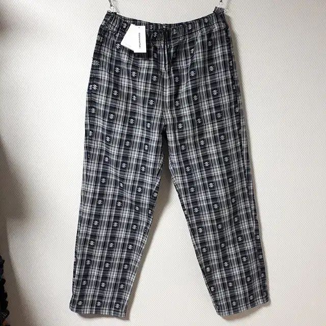 34 38/thisisneverthat アフリカン CHECK パンツ/34-870