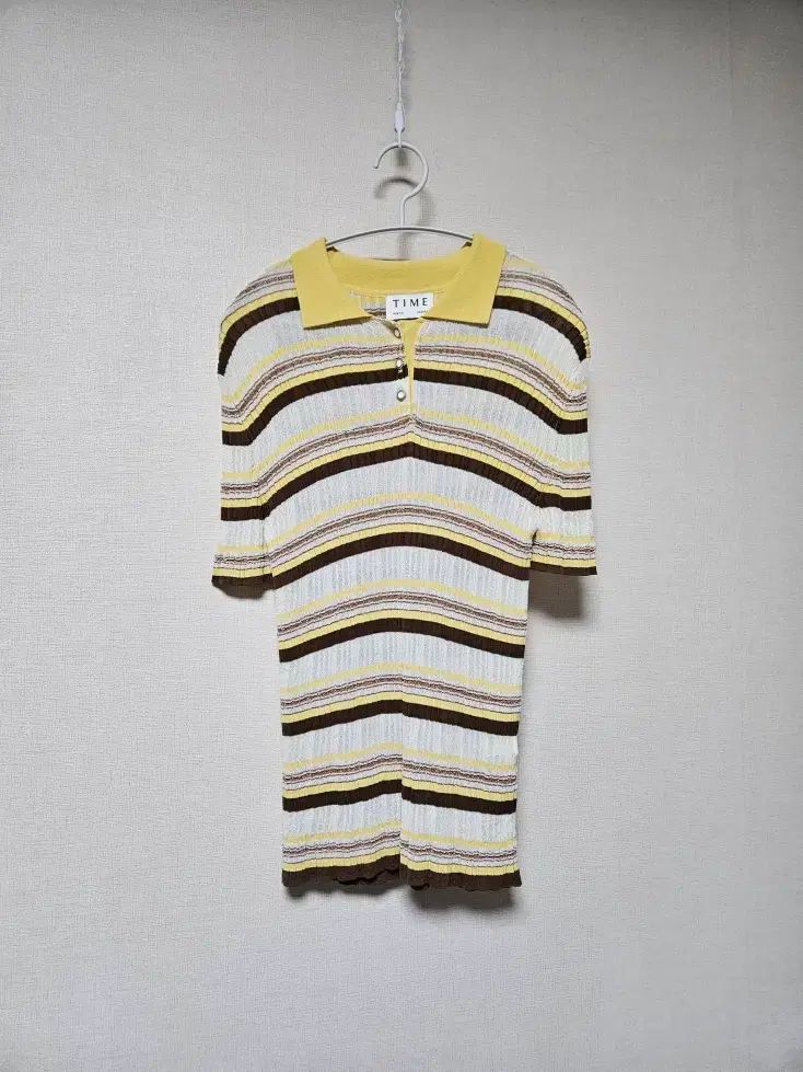 TIME COLOR ストライプ 薄い ニット トップス Free 8,012円