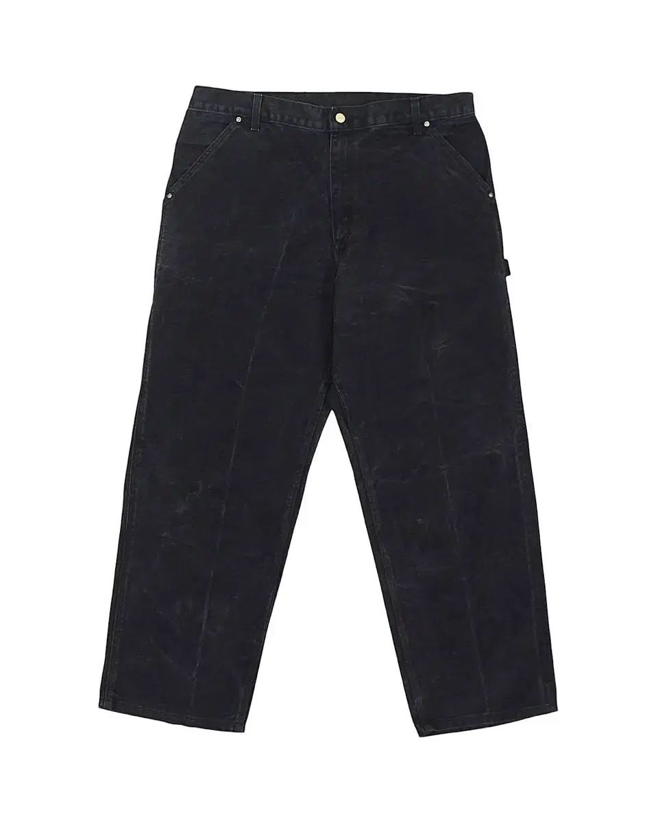1990年代 USA Carhartt カーハート WU1305 カーペンター パンツ ブラック ヴィンテージ アメリカ製