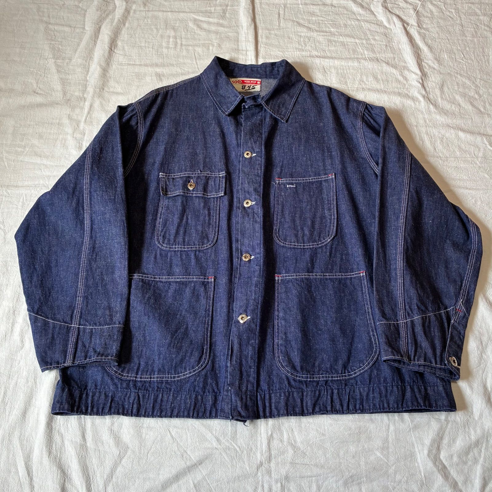 60s WORK WEAR CORPORATION カバーオール 色濃いめ 50表記 58,800円