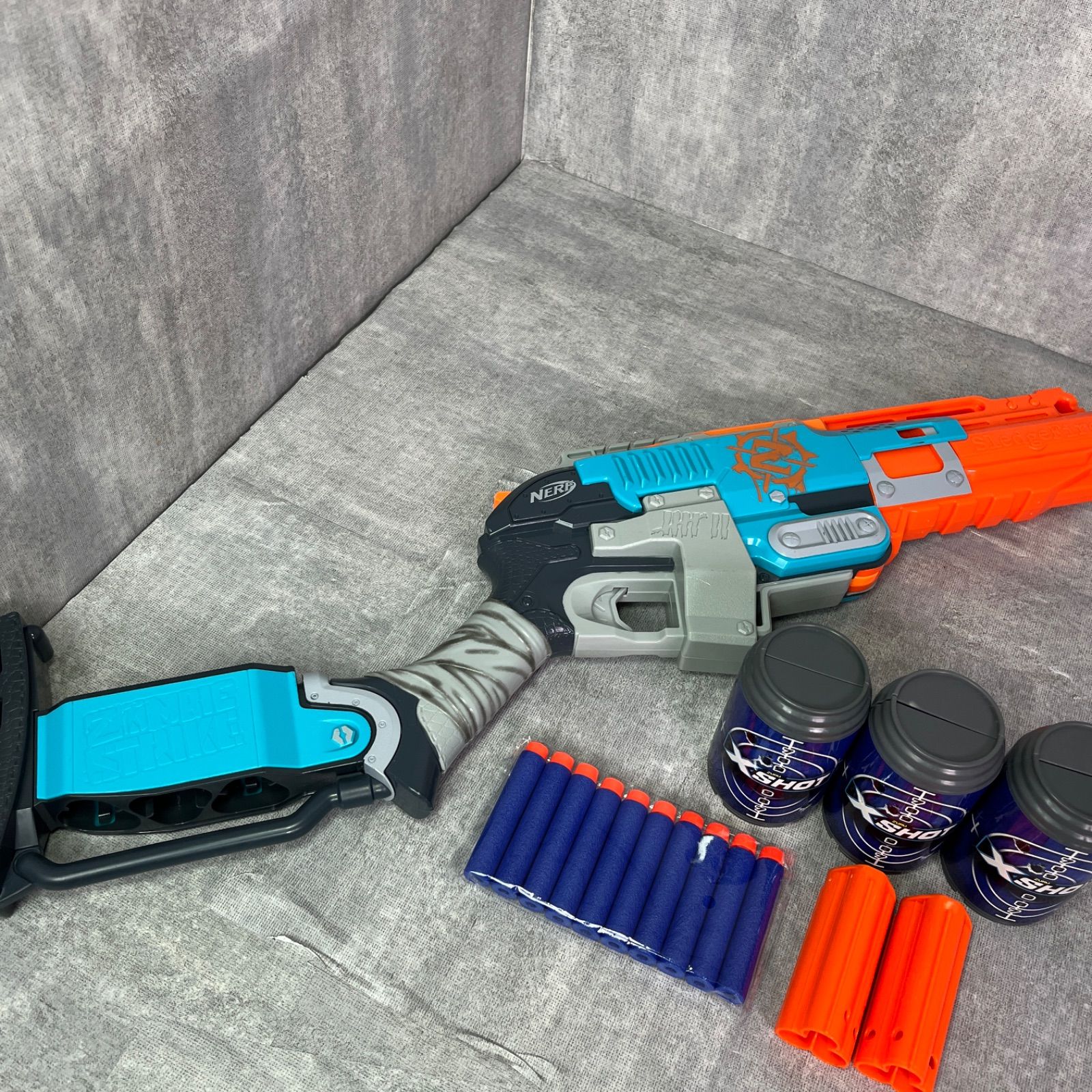 希少 NERF Zombie Strike SLEDGE FIRE ナーフ ゾンビ ストライク