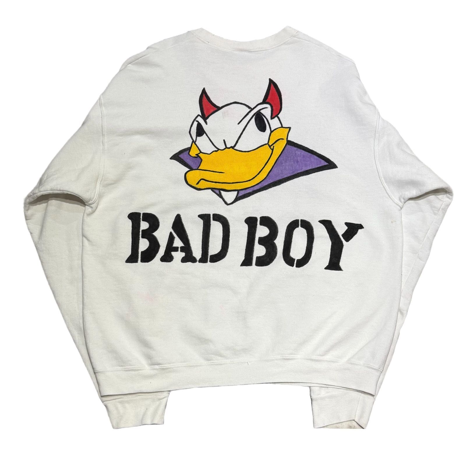 90’s Painted Sweatshirt “Bad Boy”