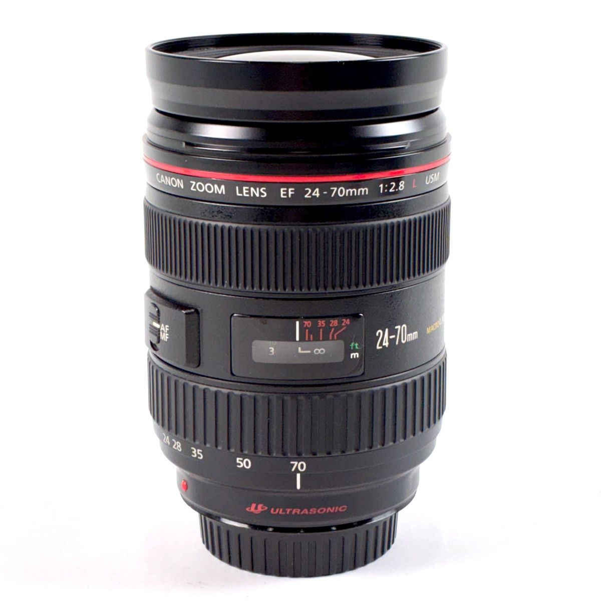 キヤノン Canon EF 24-70mm F2.8L USM 一眼カメラ用レンズ（オートフォーカス） 【中古】