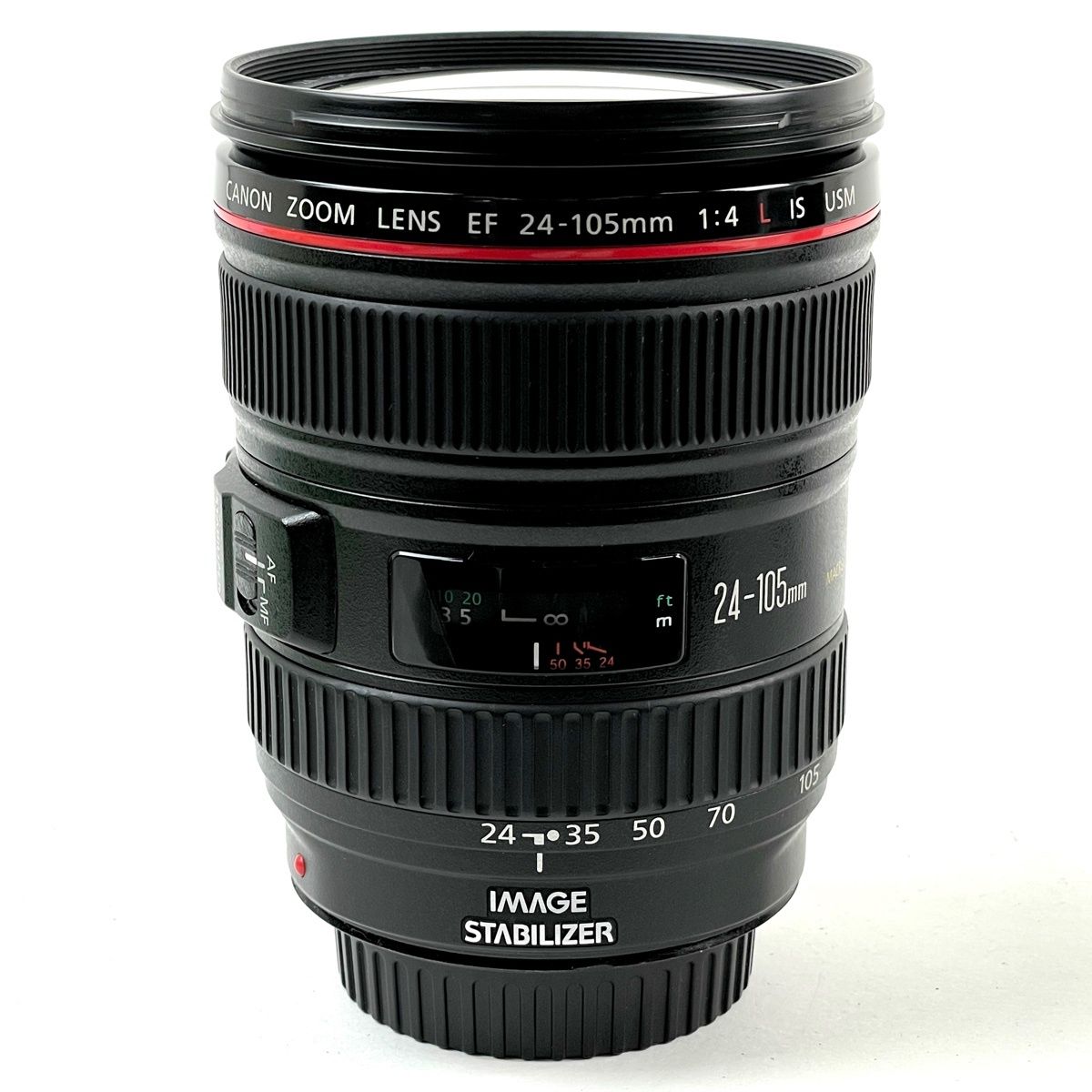 キヤノン Canon EF 24-105mm F4L IS USM 一眼カメラ用レンズ（オートフォーカス） 【中古】