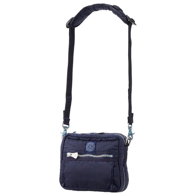 PORTER CLASSIC ポータークラシック SUPER NYLON SIMPLE SHOULDER BAG MINI BLUE ショルダーバッグ スーパーナイロン