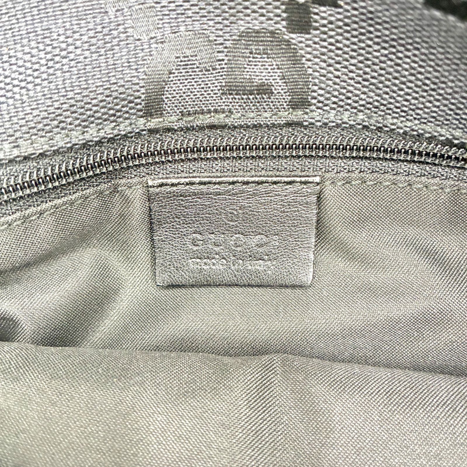 GUCCI グッチ ジャンボGG ワンショルダーバッグ 肩掛け鞄 キャンバス 