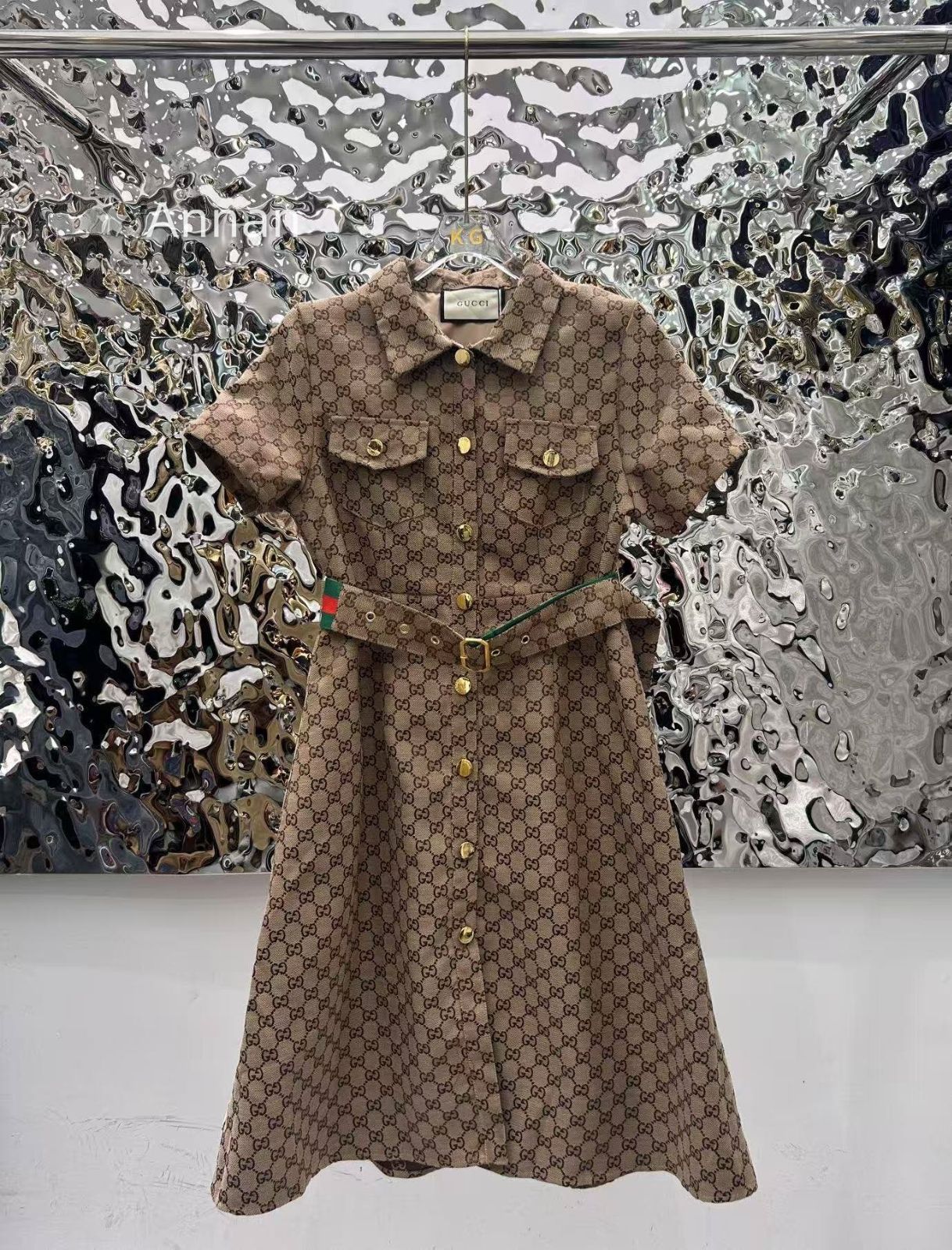 新品 希少 超美品 新品 GUCCI グッチ ワンピース レディース