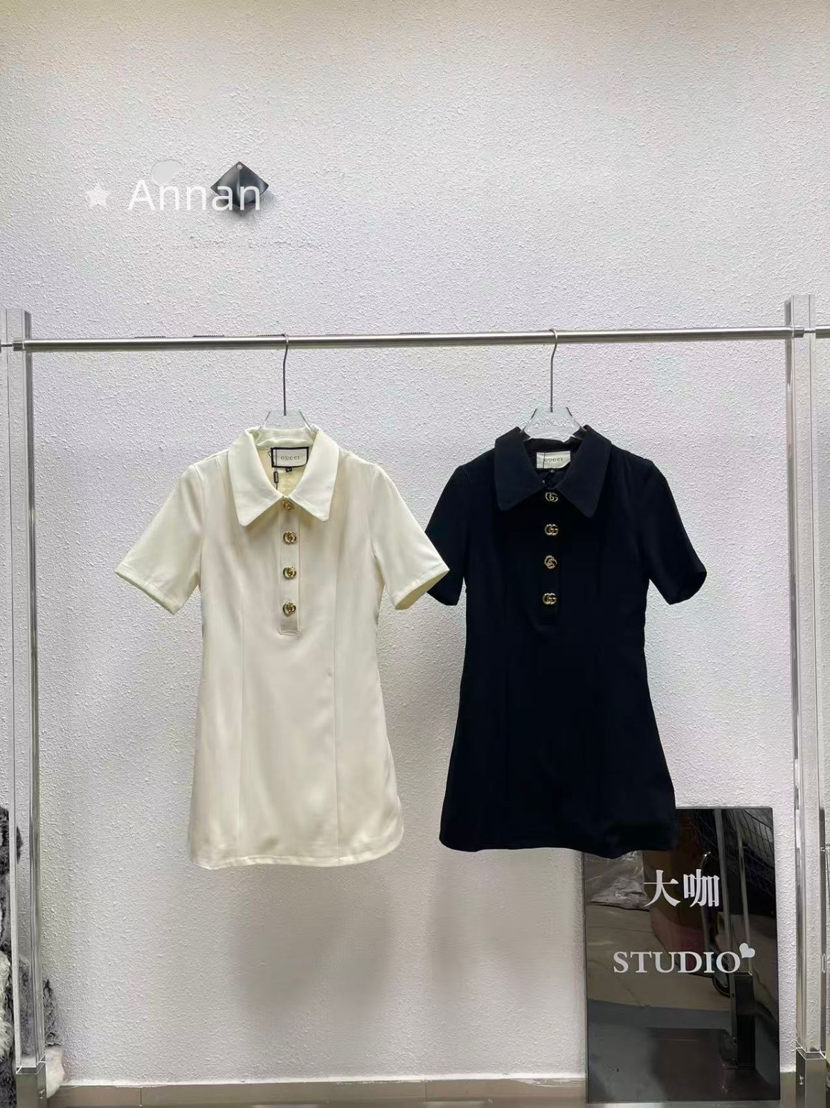 美品★極美品 新品 GUCCI グッチ ワンピース レディース