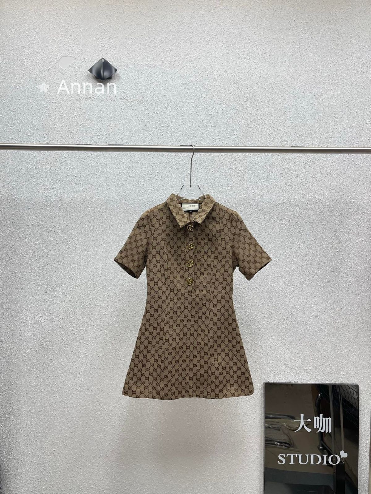 送料込☆ 超美品新品 GUCCI グッチ ワンピース レディース
