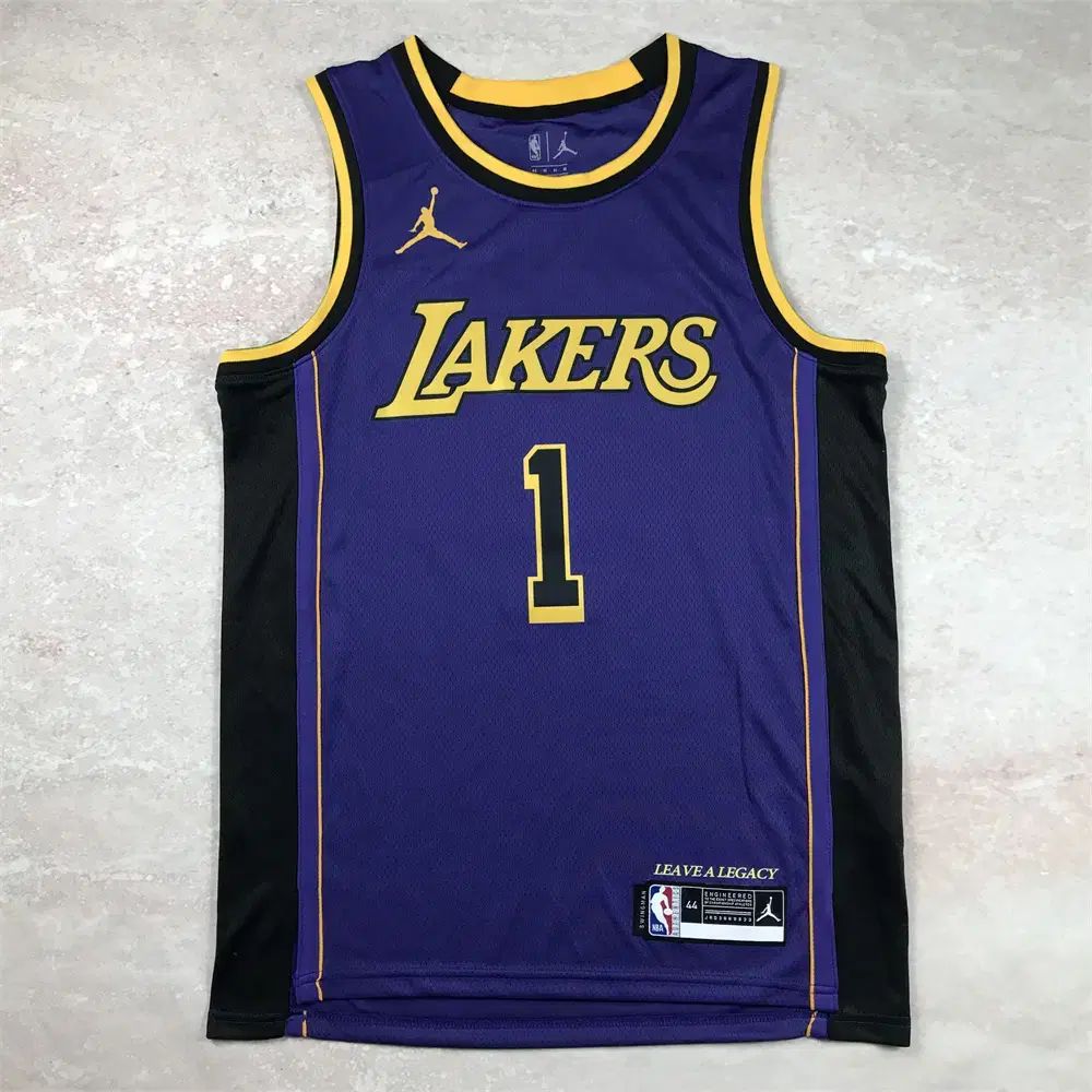 NBA バスケタンク レイカーズ 1 番 ラッセル パープル プレゼンテーション HOT픽스