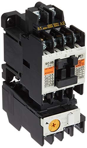 富士電機 標準形電磁開閉器 ケースカバー無 SW-03-200V-1.5KW-AC200V-1Akk a576e52a