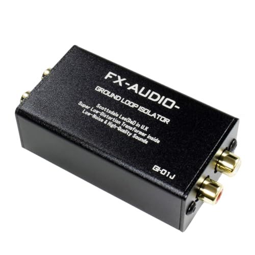 FX-AUDIO- GI-01J グランドループ アイソレーター ライン ノイズフィルター 音質最重視設計 RCA 入出力 GNDアイソレーターkk 5f46d066 4,828円