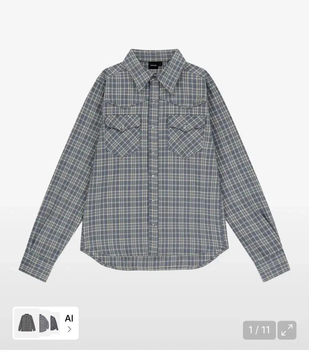 アーカム ウェスタン CHECK シャツ western check shirts 1