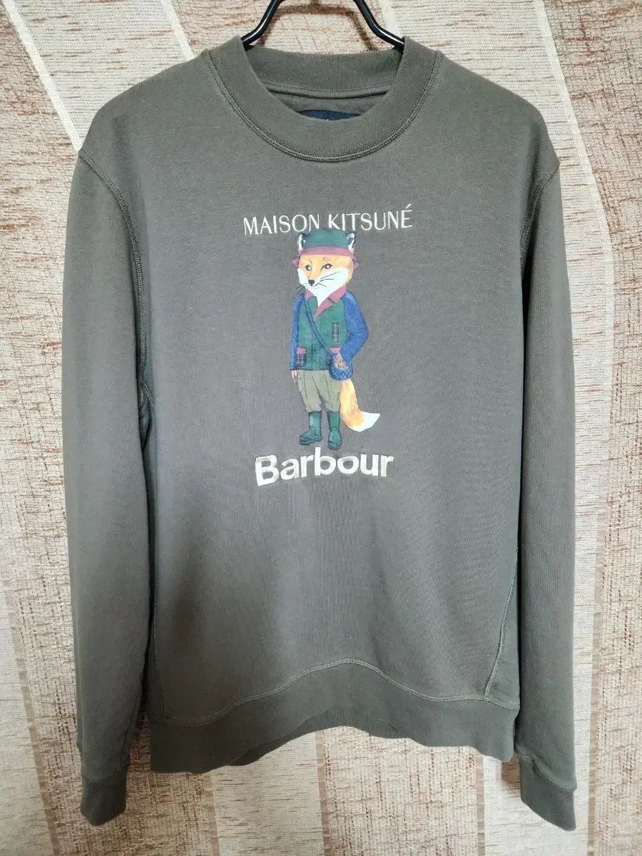 Maison Kitsuné X BARBOUR スウェット (M)