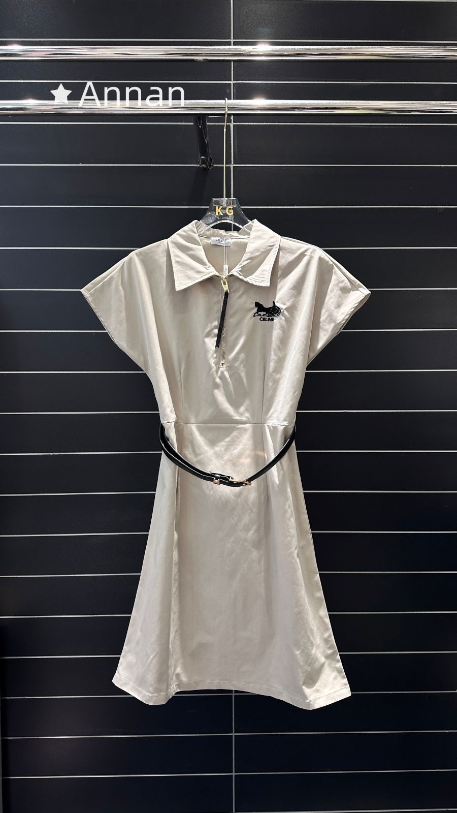 新品 希少 超美品 新品 CELINE セリーヌ ワンピース レディース