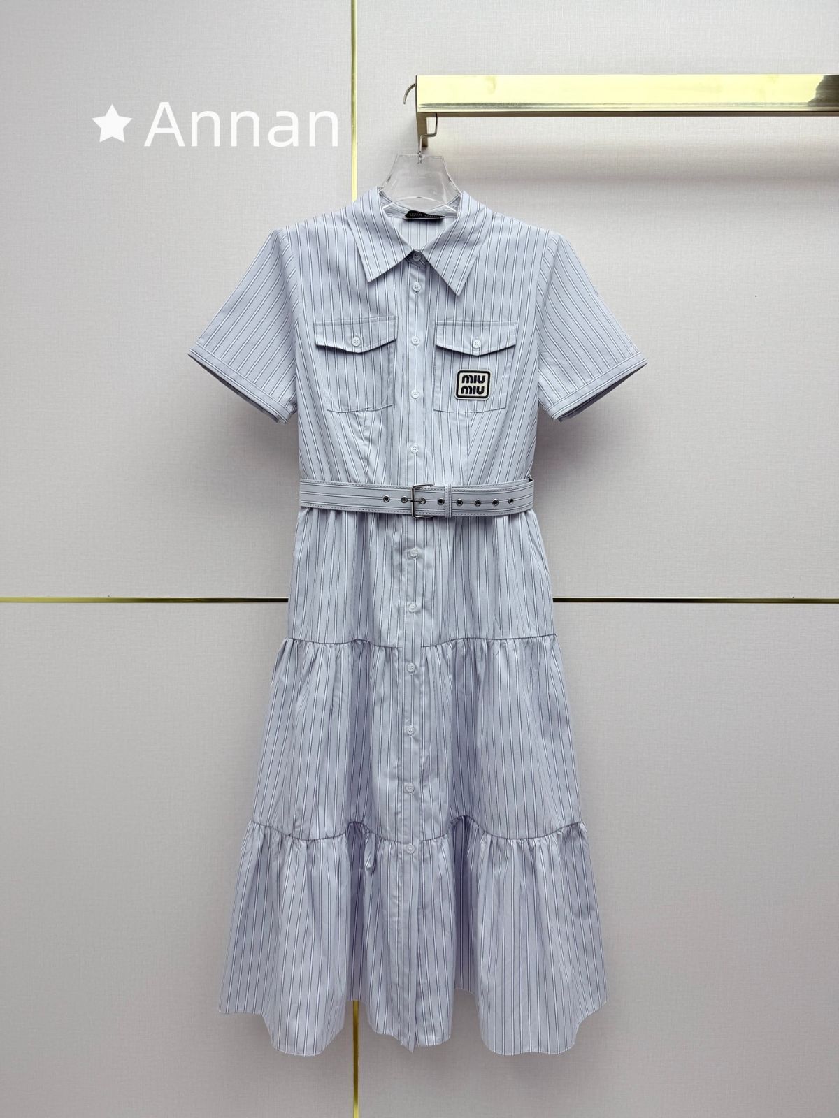人気 極美品新品 MIUMIU ミュウミュウ ワンピース レディース