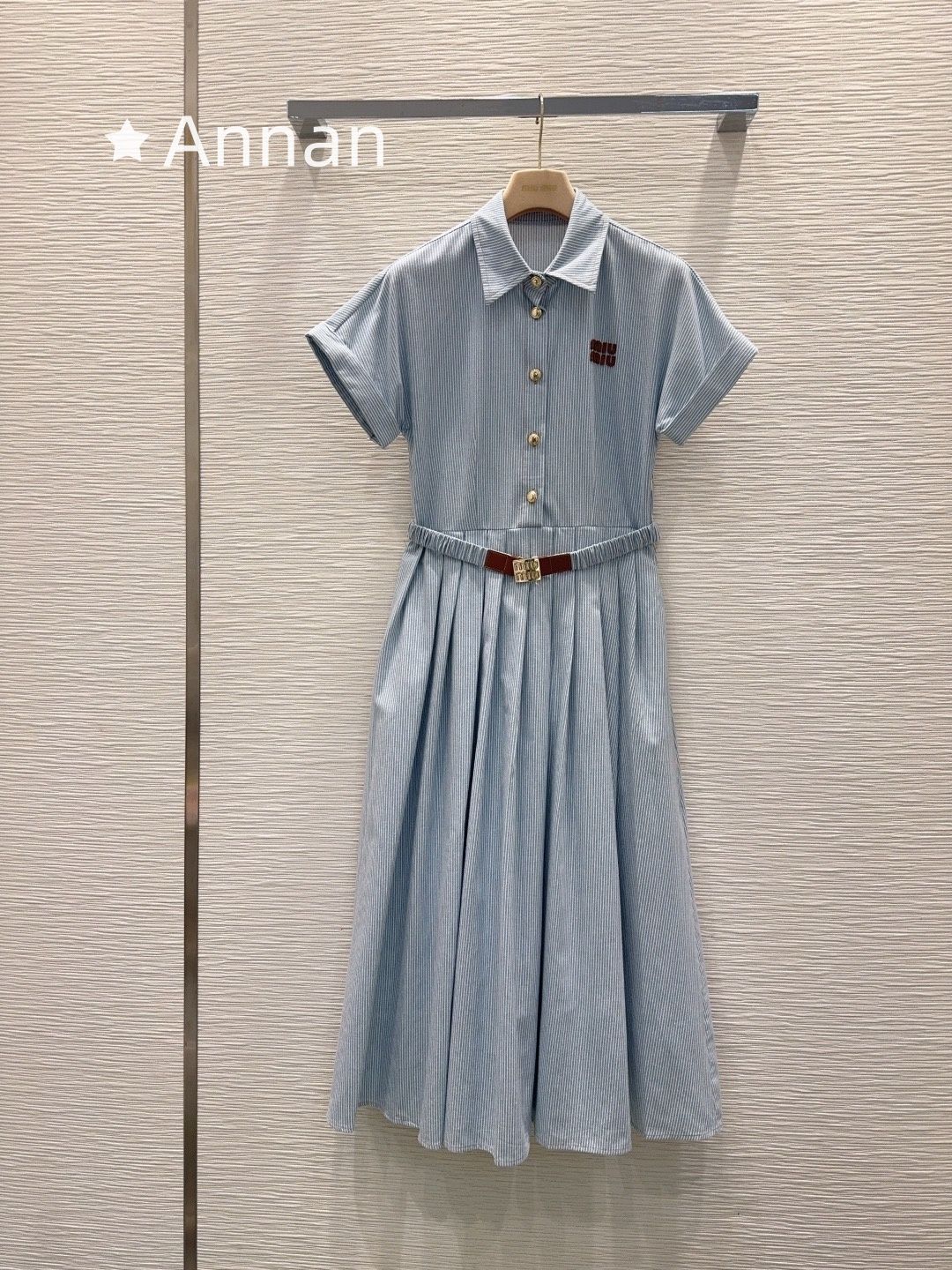 美品★極美品 新品 MIUMIU ミュウミュウ ワンピース レディース