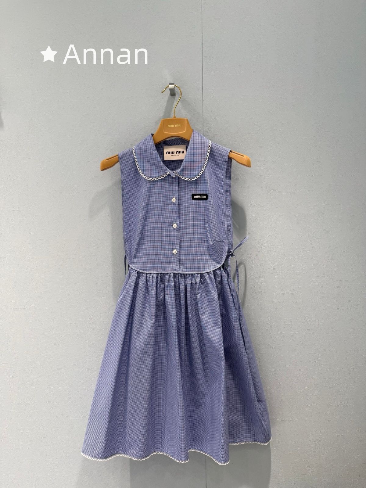 高級美品 状態良 新品 MIUMIU ミュウミュウ ワンピース レディース