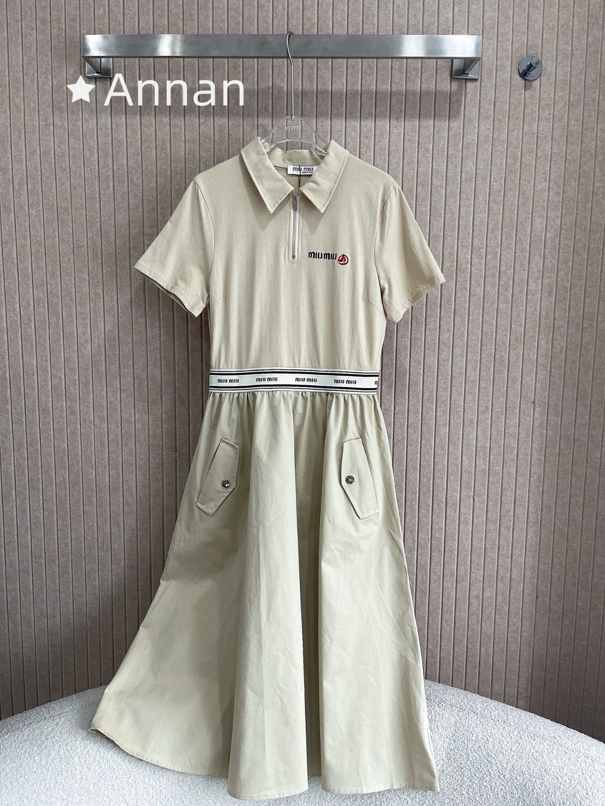 激レア 極美品 新品 MIUMIU ミュウミュウ ワンピース レディース