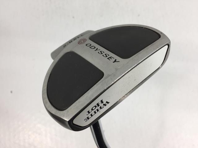返品OK 【中古ゴルフクラブ】オデッセイ ホワイト ホット 2-Ball パター オリジナルスチール パター