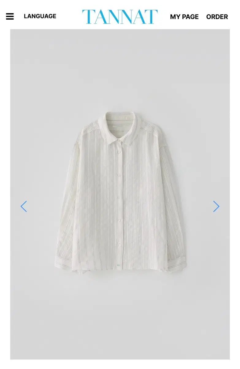 TANNAT ストライプ シャツ カーペンター パンツ m