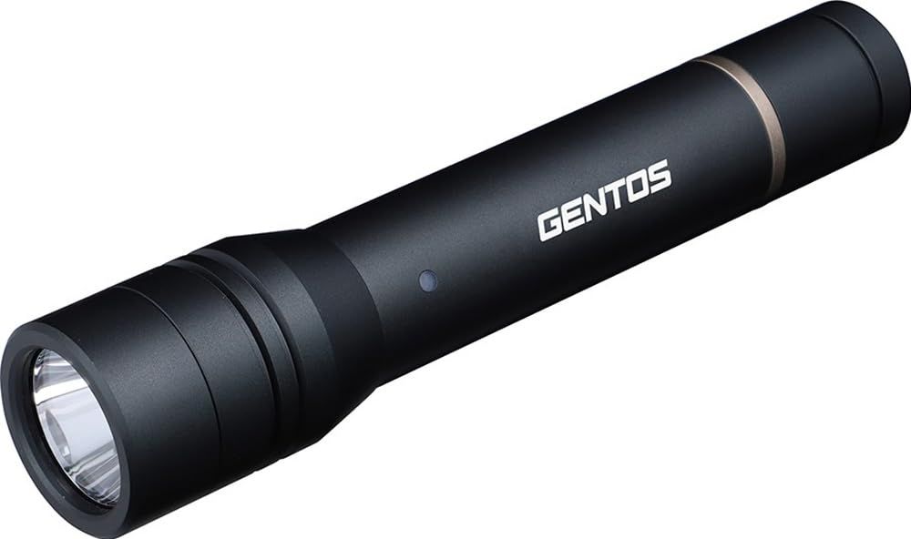 GENTOS(ジェントス) LED 懐中電灯 USB充電式 【明るさ1000ルーメン/実用点灯3.5時間/耐塵/耐水】 専用充電池使用 ステラ ST-186R@ 2d0261da