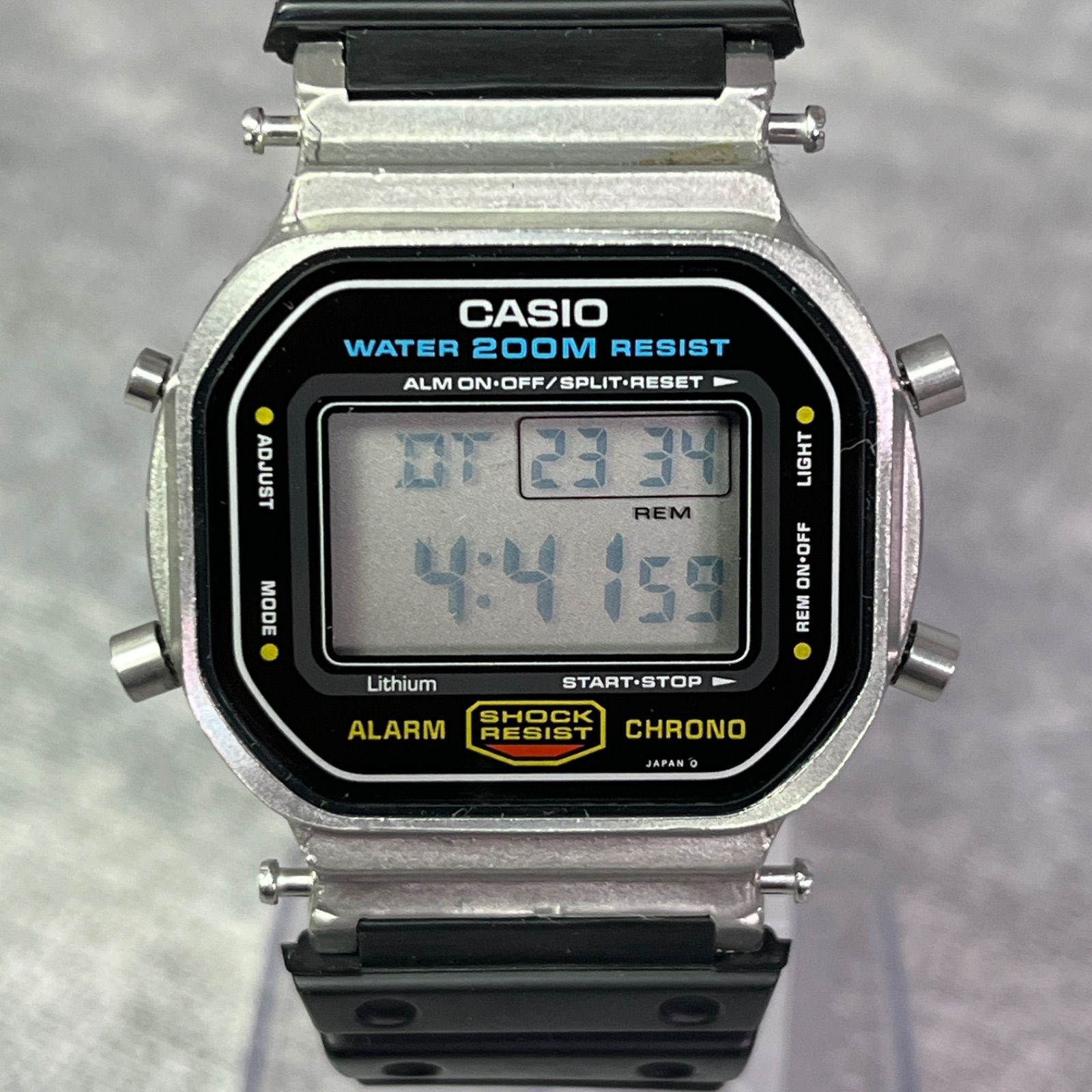 希少 CASIO カシオ G-SHOCK DW-5600C-1V スピード 901 初期 200m