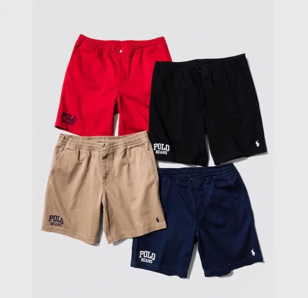 ビームス ジャパン Polo 50周年 PREPSTER SHORT ハーフパンツ ブラック XL