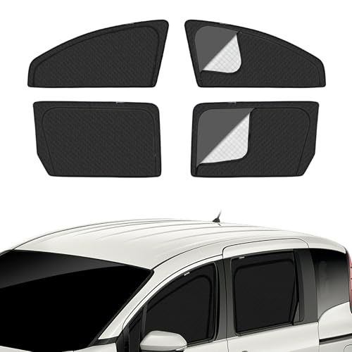 シエンタ 10系 車種専用 メッシュカーテン サンシェード 遮光 換気 SIENTA 3代目 サイド用 2in1 カーテン 日除け 虫避け マグネット カーシェード 通風 UVカット運転席 助手席 インテリア アクセサリー カスタム 4枚ts e185be62