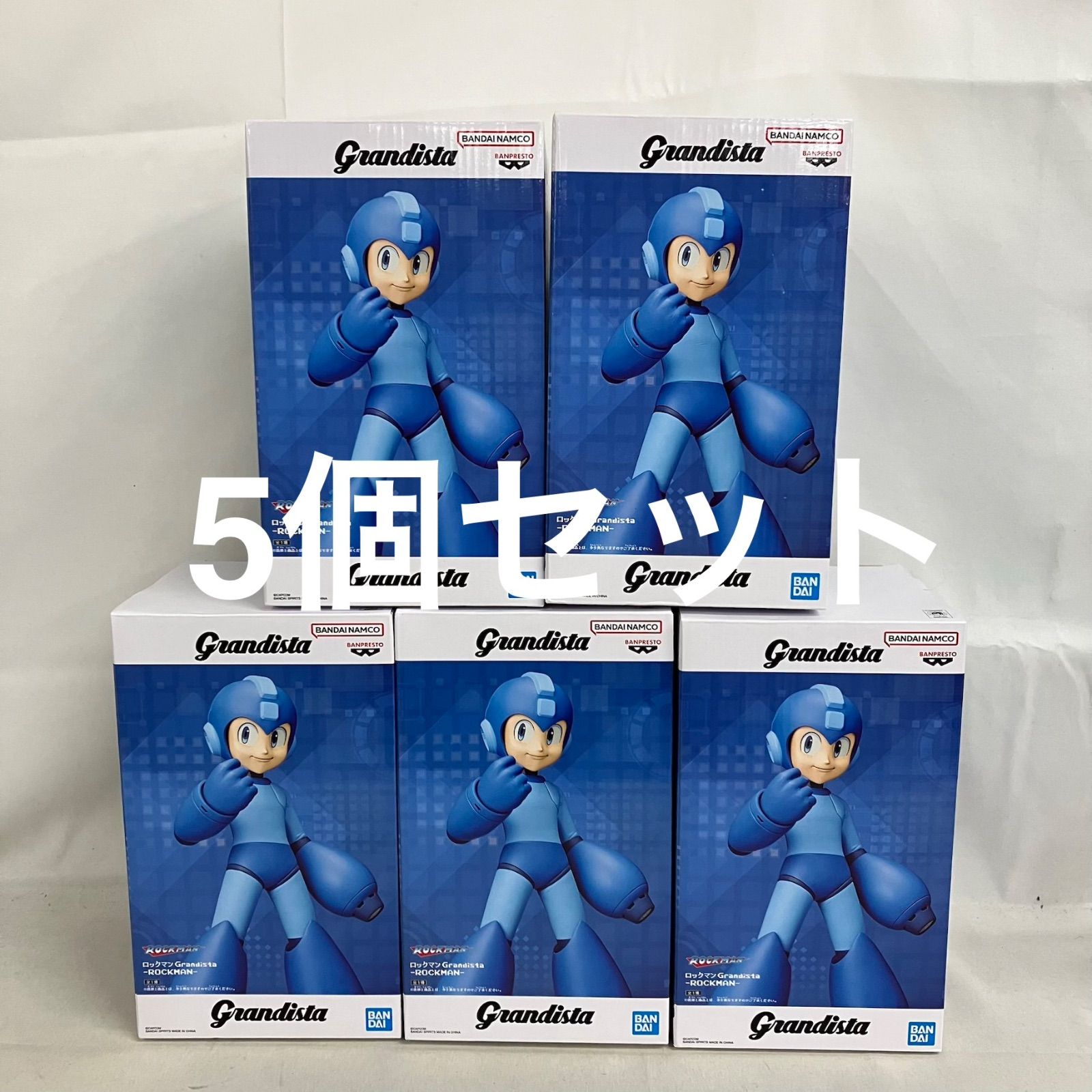 未開封 ロックマン Grandista ロックマン フィギュア 5個セット SF5335