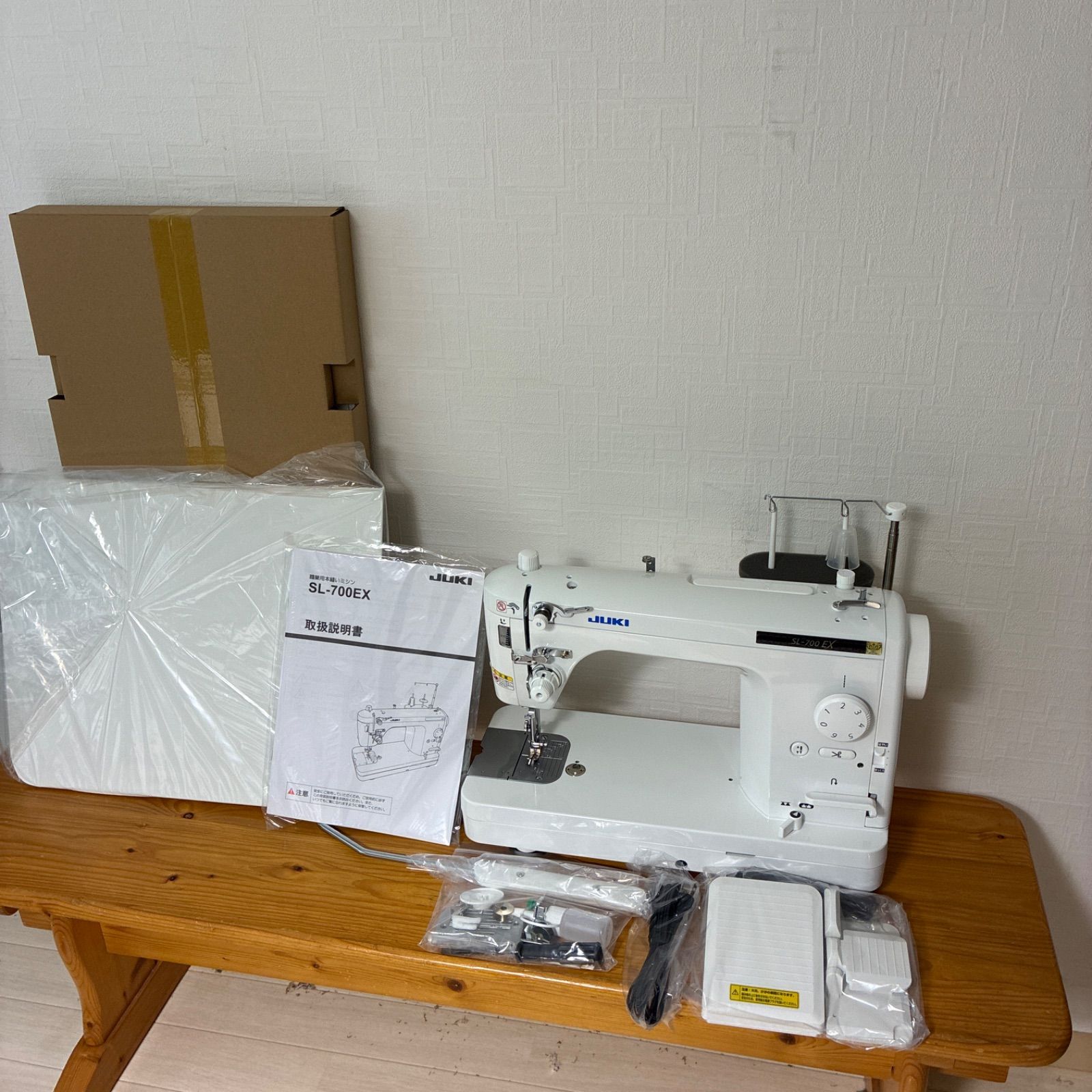 保証書付き】JUKI SL-700EX 職業用ミシン(新品) - メルカリ 保証書付き】JUKI SL-700EX 職業用ミシン(新品) - メルカリ