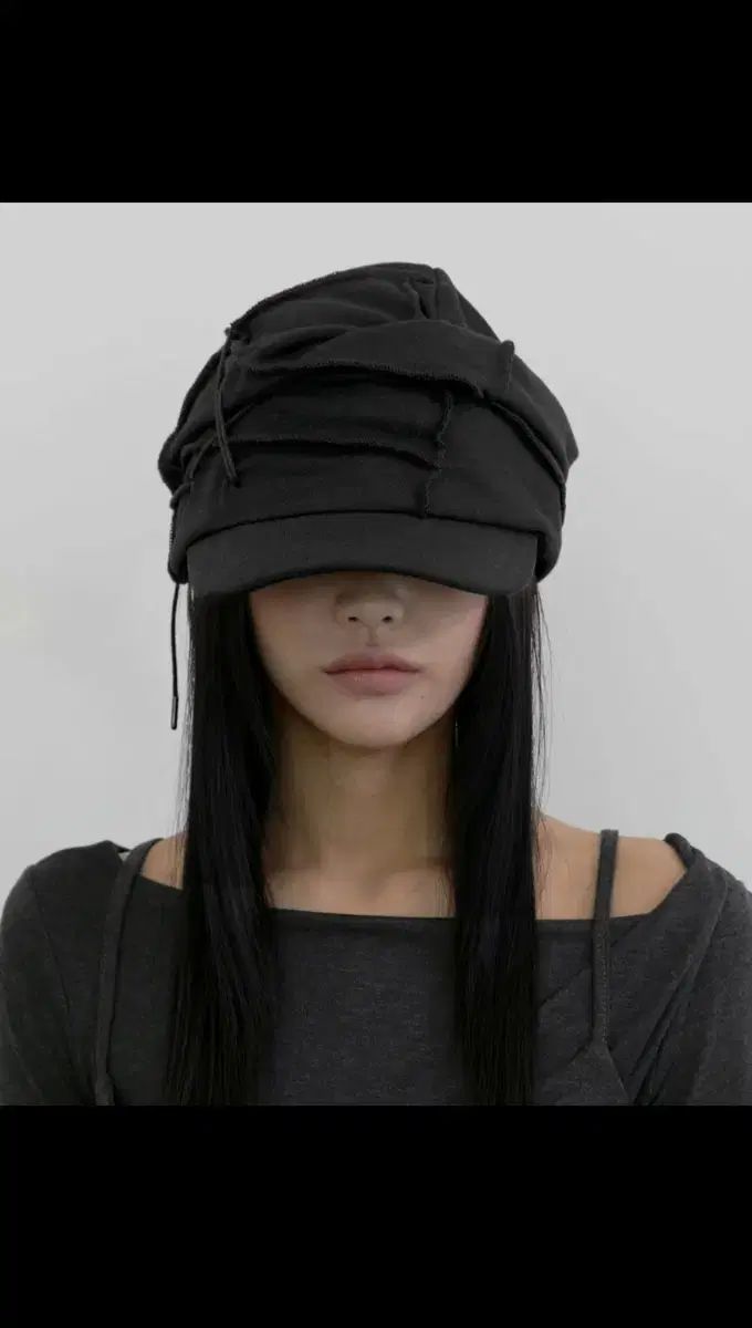 フレアアップ Soi Draped Cap ソイ ドレープ キャップ ブラック ウール 帽子