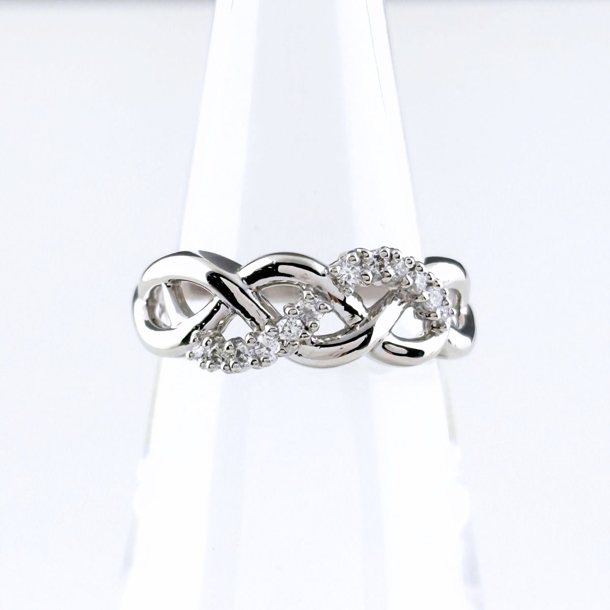 タサキ TASAKI メレダイヤ リング プラチナ 指輪 リング 10.5号 Pt900 